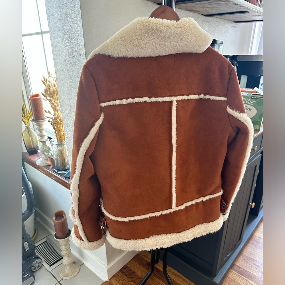 Halogen Suede Jacket - image 5